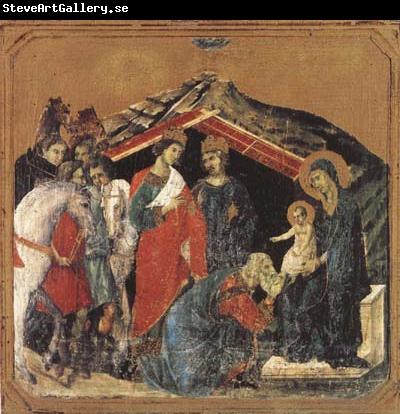 Duccio di Buoninsegna Adoration of the Magi (mk08)